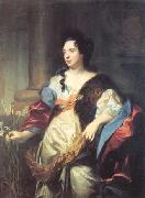 Hyacinthe Rigaud, Portrait of Marie Cadenne